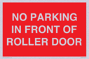 no-parking-in-front-of-roller-door~